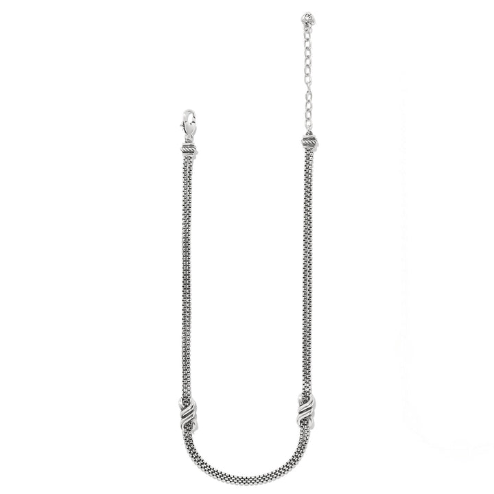 Interlok Twist Double Necklace