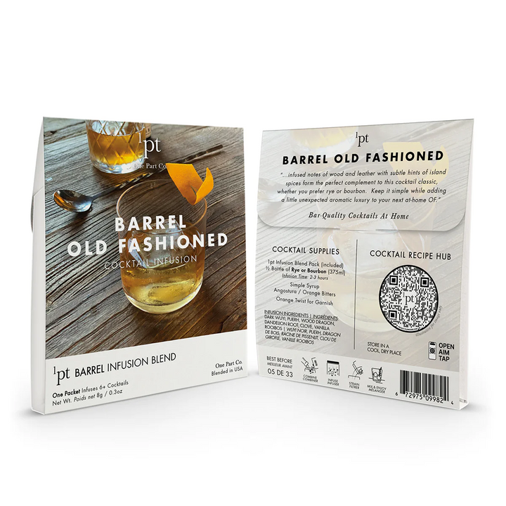 1pt Cocktail Pack - Barrel Old Fashioned