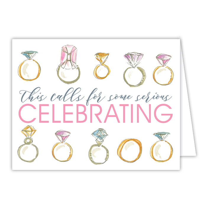 Greeting Card - This Calls For Some Serious Celebrating