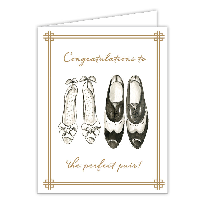 Greeting Card - Congratulations To The Perfect Pair