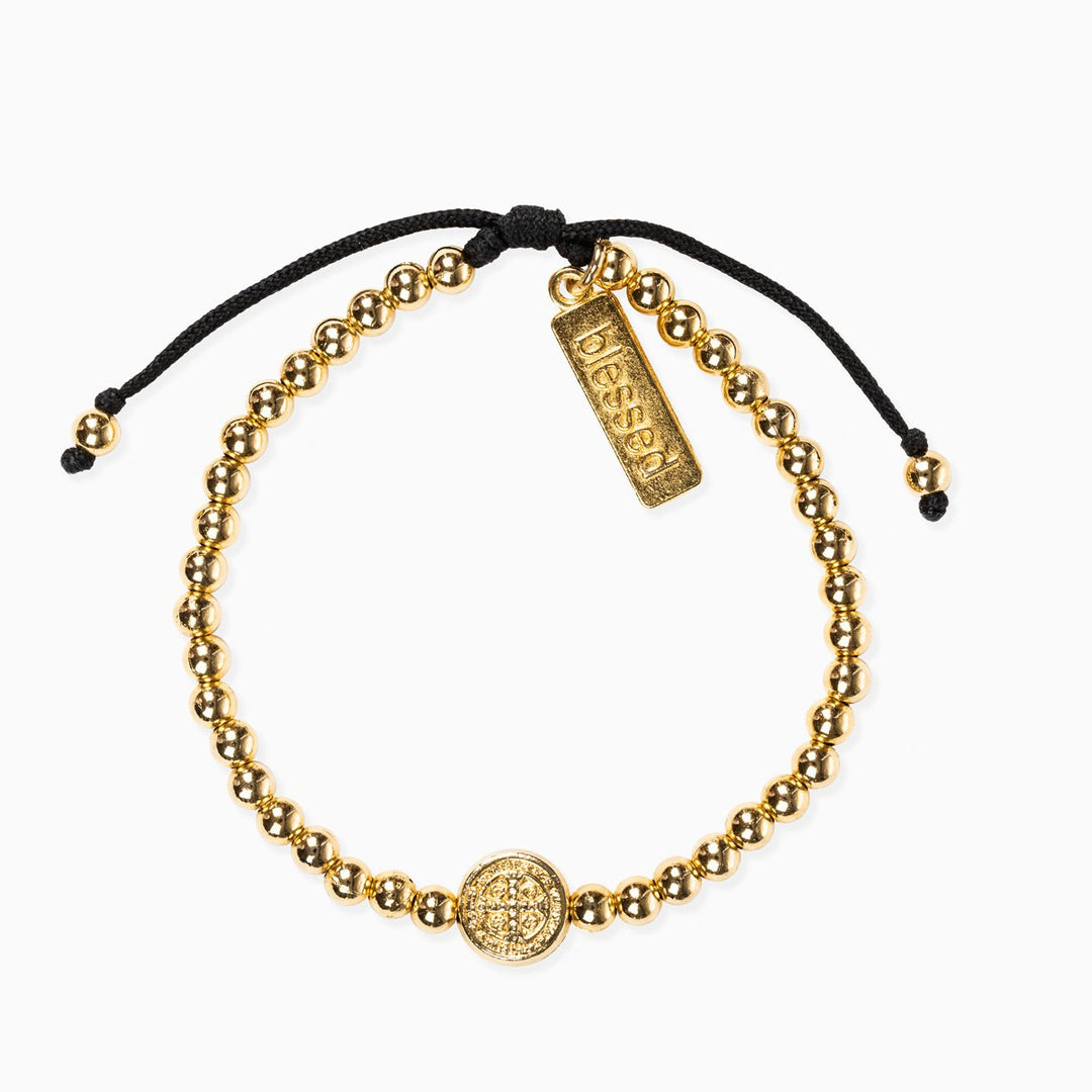 Mantra of Love Benedictine Bracelet - Gold