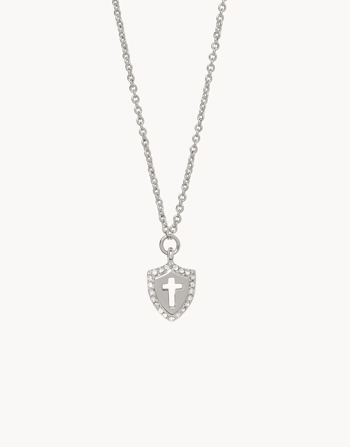 Sea La Vie - 18" Faith Over Fear/Cross Shield SIL