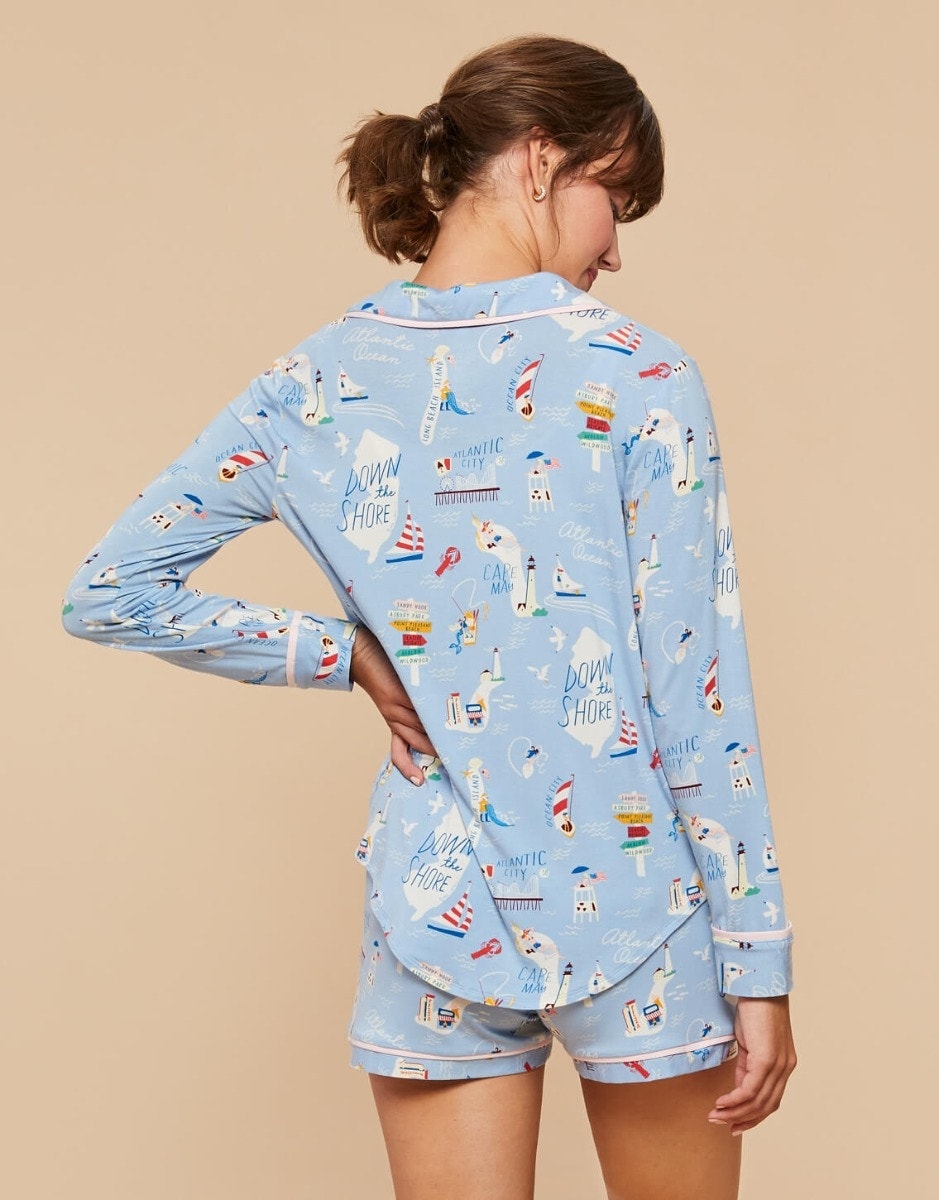 Down the Shore Pajama Top