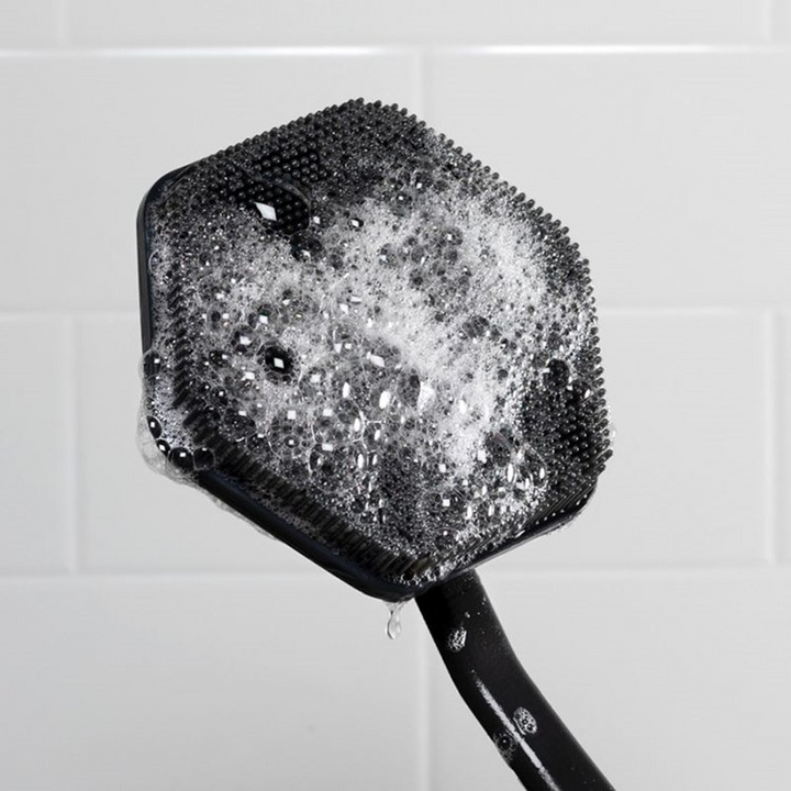 Back Scrubber & Hook - Charcoal