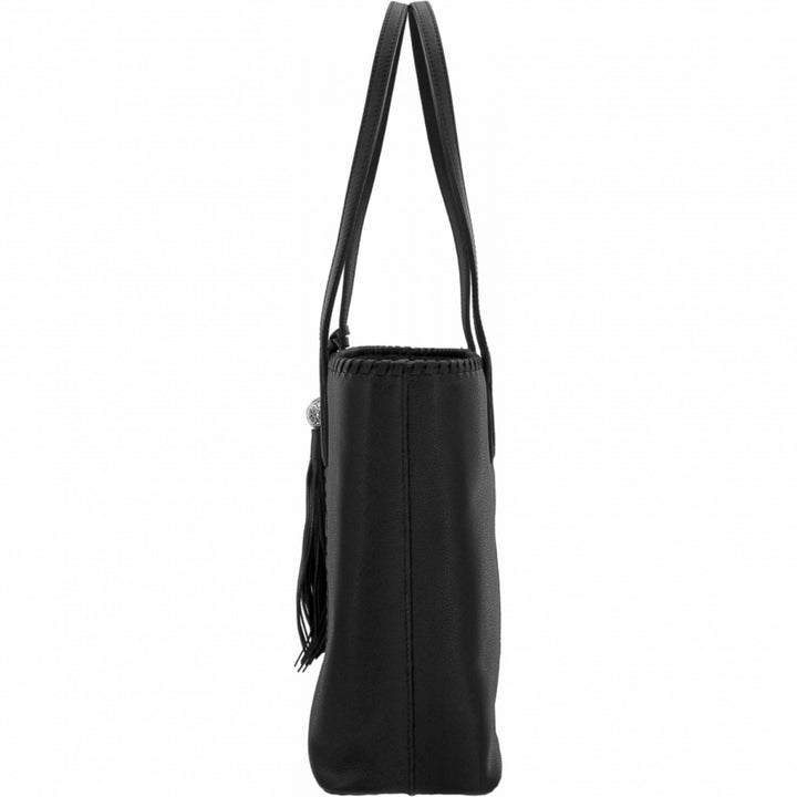 Gabriella Medallion Tote - Black