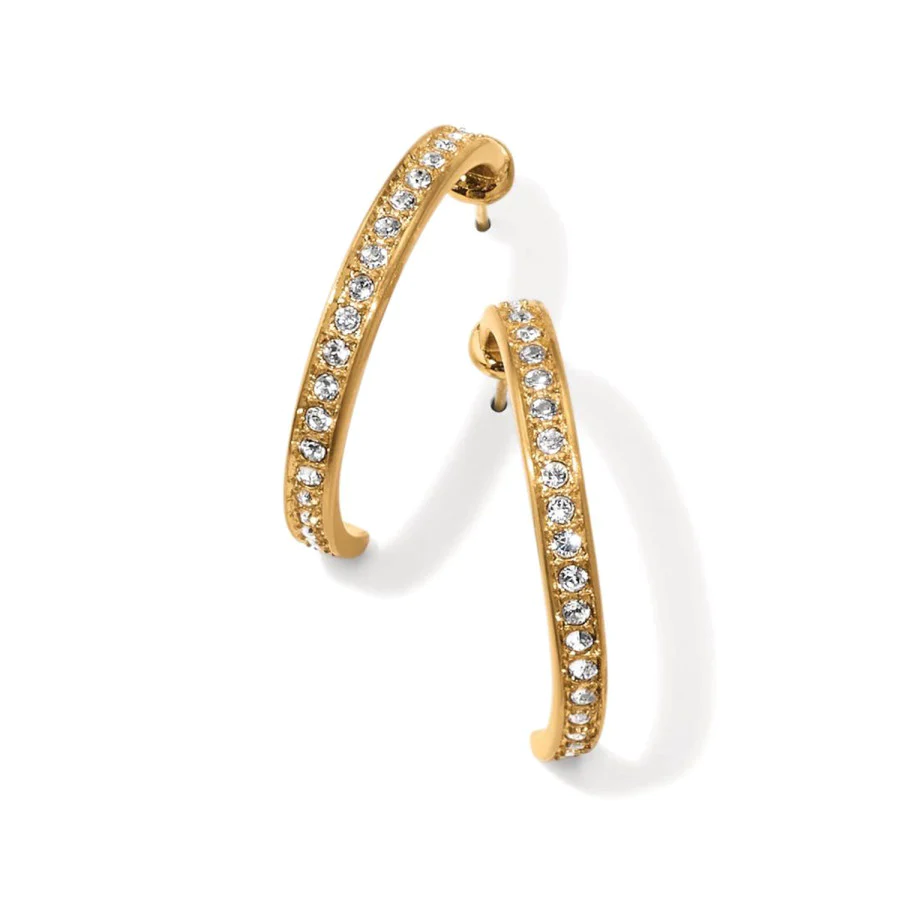 Meridian Zenith Medium Hoop Earrings - Gold