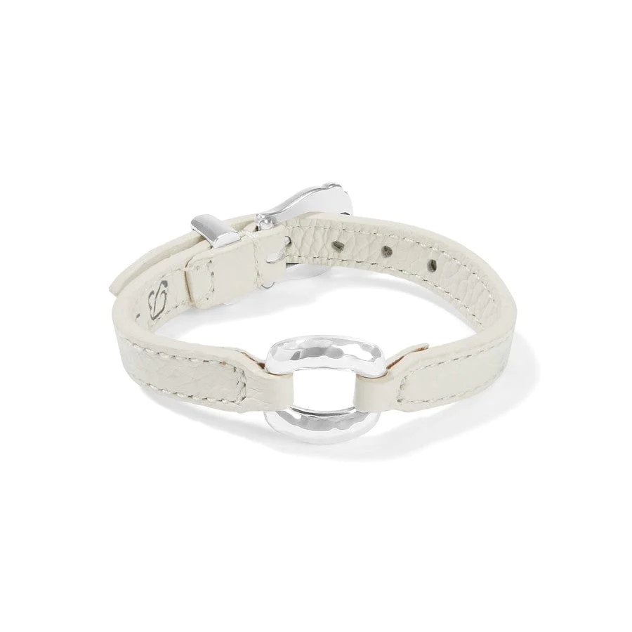 Timeless Link Bandit Bracelet - Optic White