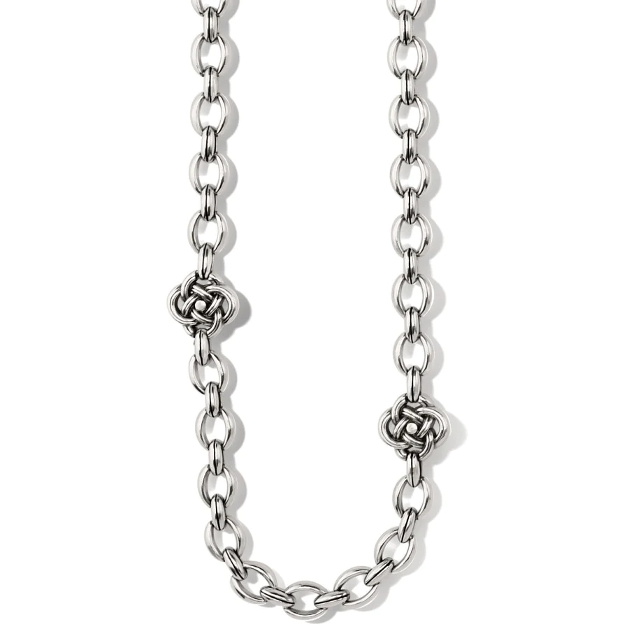 Interlok Knot Link Necklace