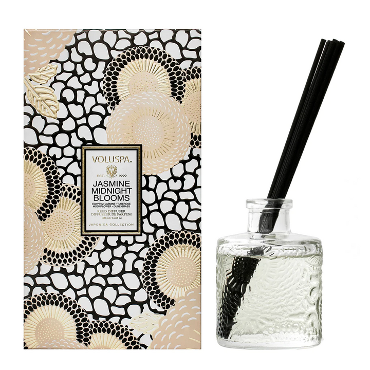 Jasmine Midnight Blooms - Home Reed Diffuser