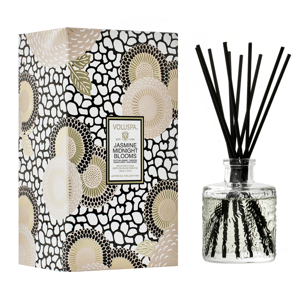 Jasmine Midnight Blooms - Home Reed Diffuser