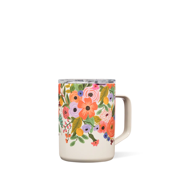 Lively Floral Garden Party 16 Oz Coffee Mug