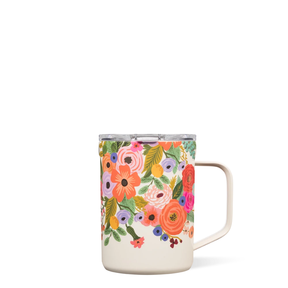 Lively Floral Garden Party 16 Oz Coffee Mug