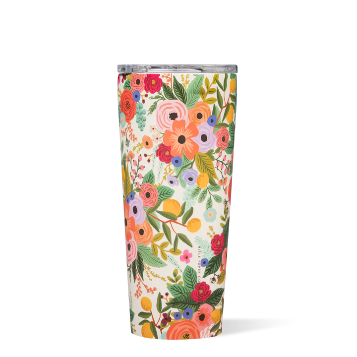 Lively Floral Garden Party 24 Oz Tumbler