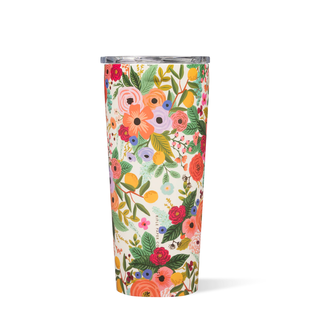 Lively Floral Garden Party 24 Oz Tumbler