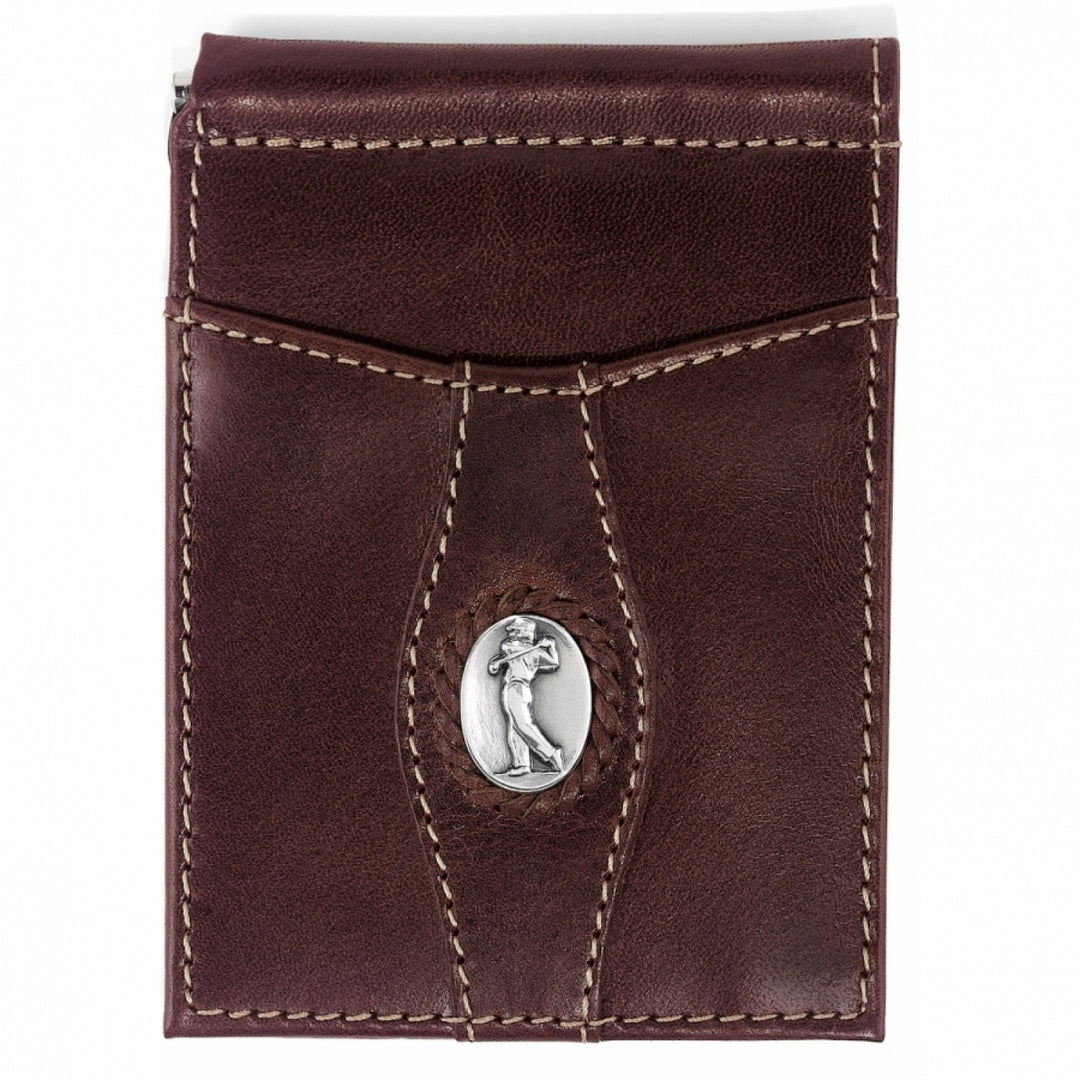 Devonshire Money Clip Wallet - Brown