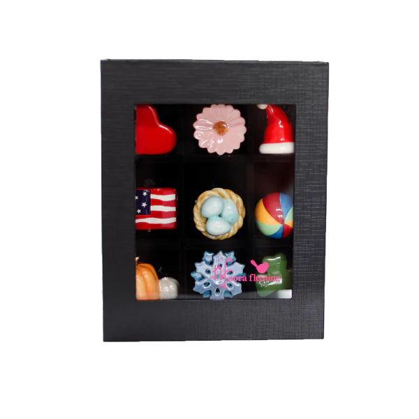 9 Piece Keepsake Box Black