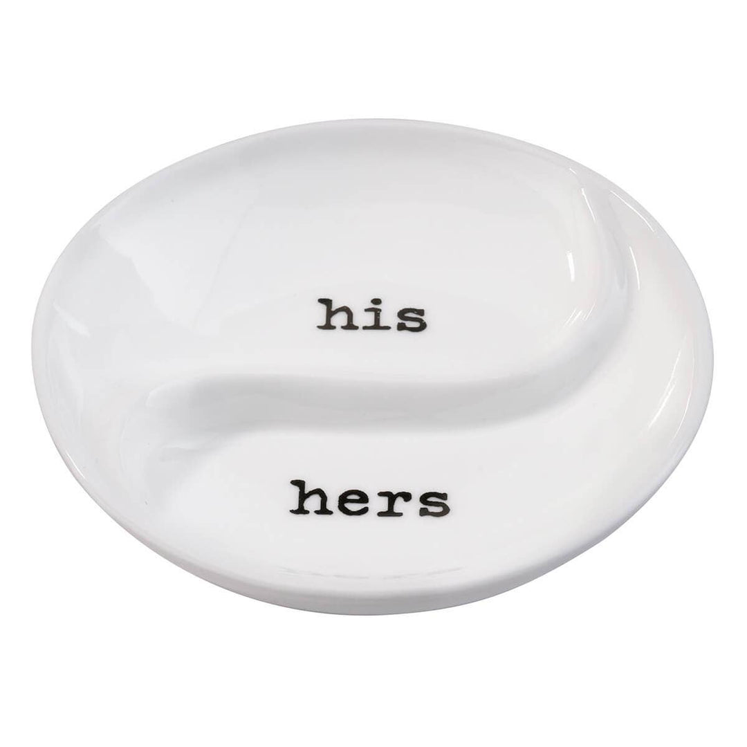 Lillian Rose "His Hers" Ring Dish