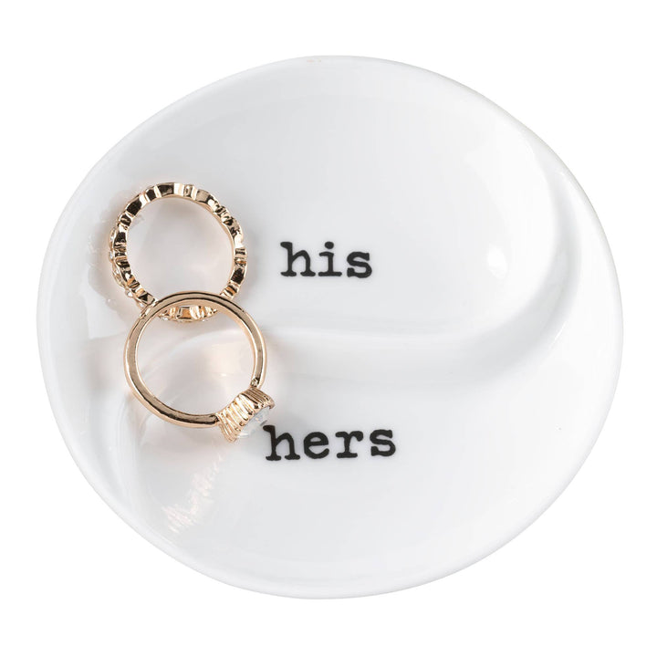 Lillian Rose "His Hers" Ring Dish