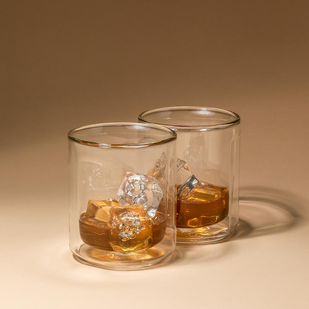 Clear Rocks Glass Set