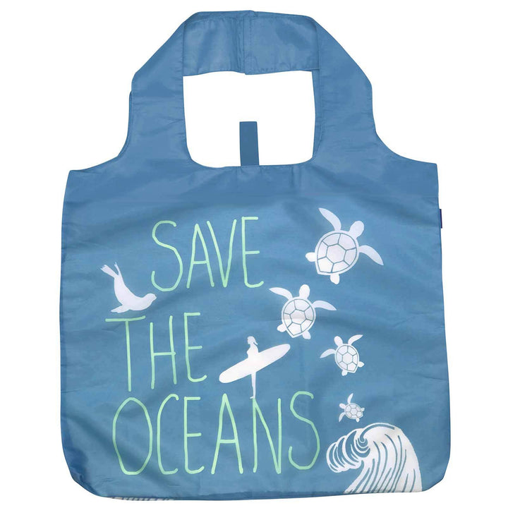 Save The Oceans Blu Bag