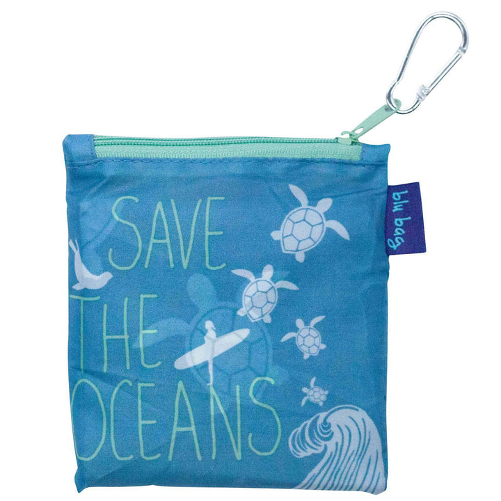 Save The Oceans Blu Bag