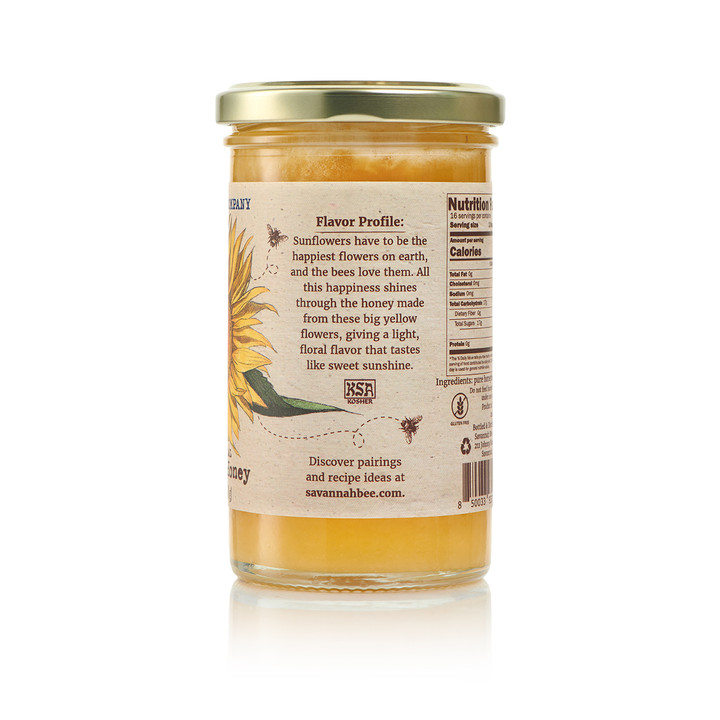 Sunflower Honey - 12 Oz