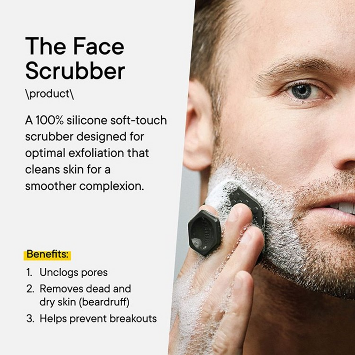 The Face Scrubber | Gentle - Charcoal