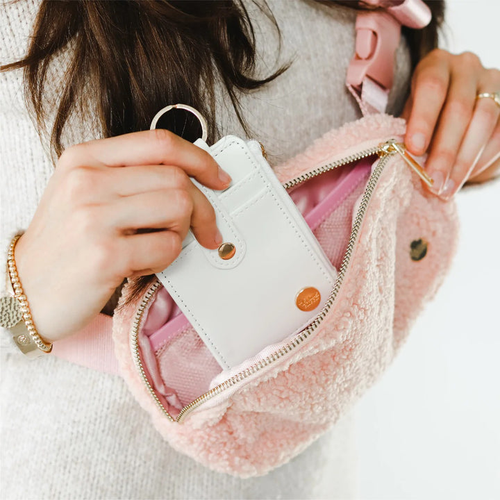 Sherpa All you Need Belt Bag + Wallet - Cozy Blush