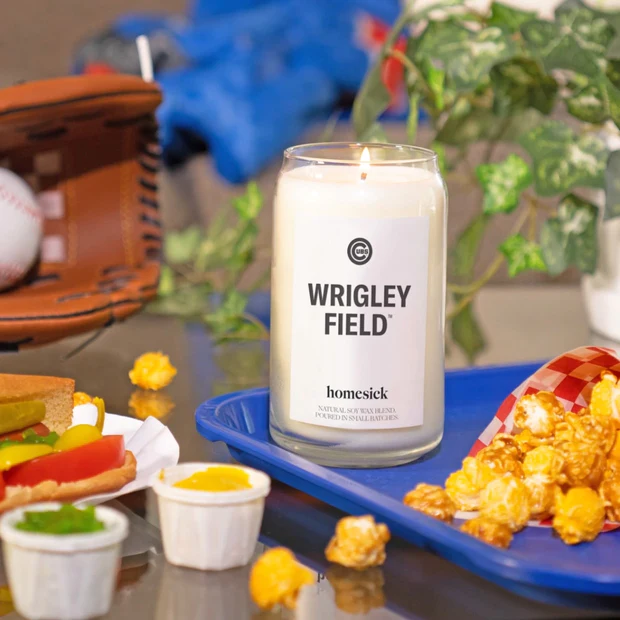 Wrigley Field Candle