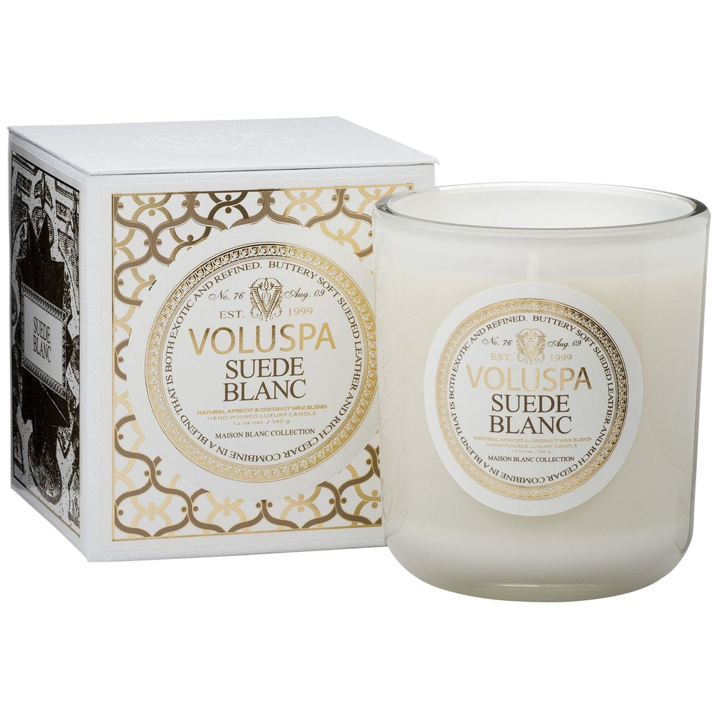 Suede Blanc - Classic Maison Candle